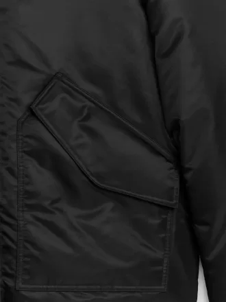 Upcycled Down Flight Jacket