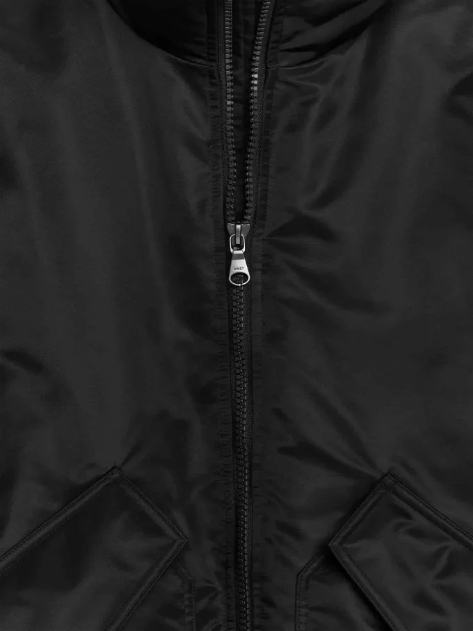 Upcycled Down Flight Jacket