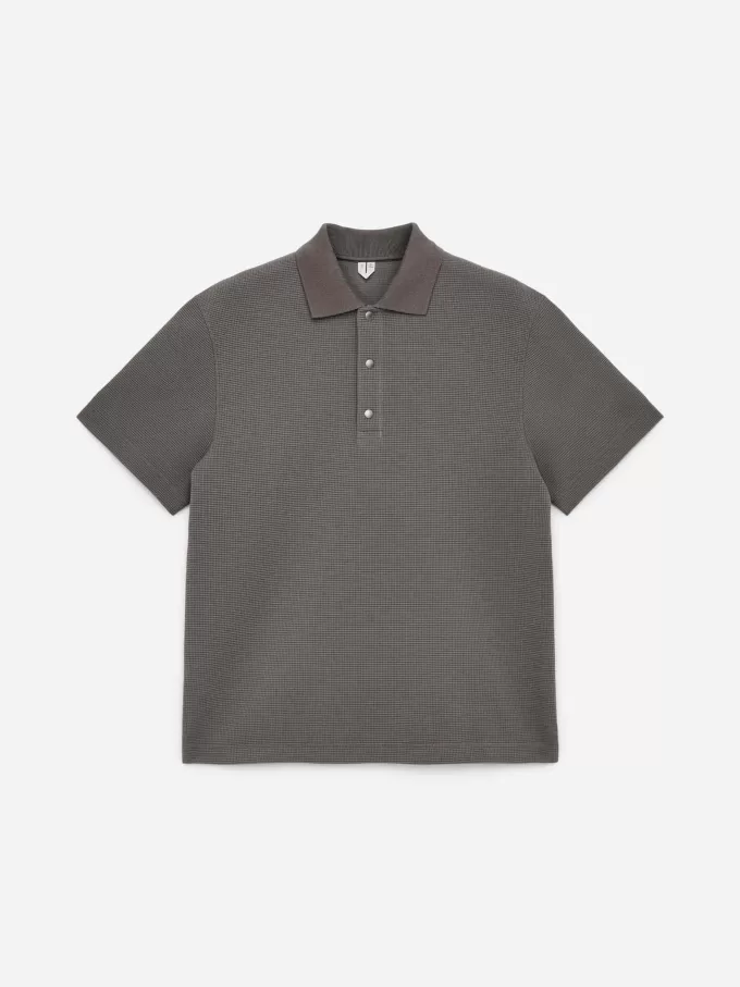 Vaffelpoloskjorte Vaffelpoloskjorte