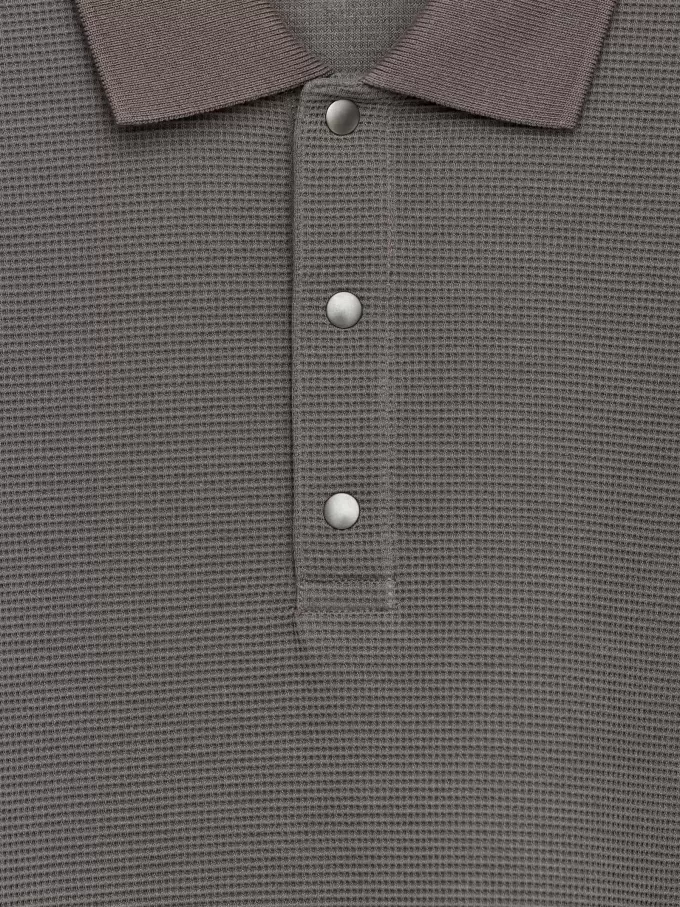 Vaffelpoloskjorte Vaffelpoloskjorte