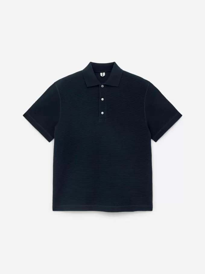 Vaffelpoloskjorte Vaffelpoloskjorte