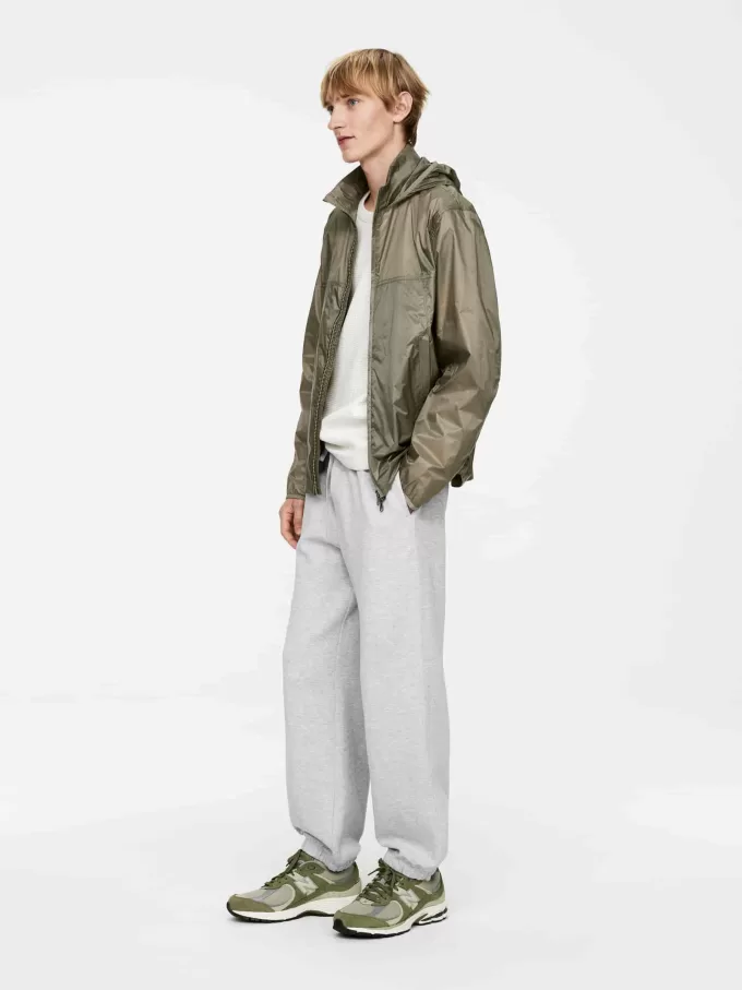 Vaffelstrikket sweatshirt