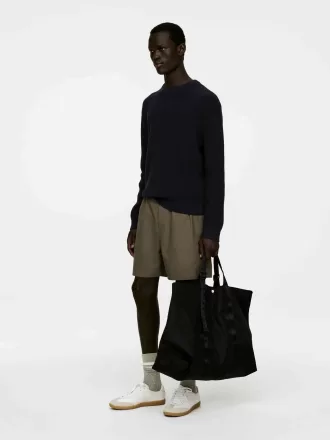 Vaffelstrikket trøje Vaffelstrikket trøje