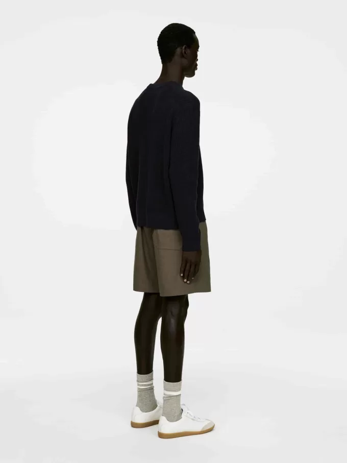 Vaffelstrikket trøje