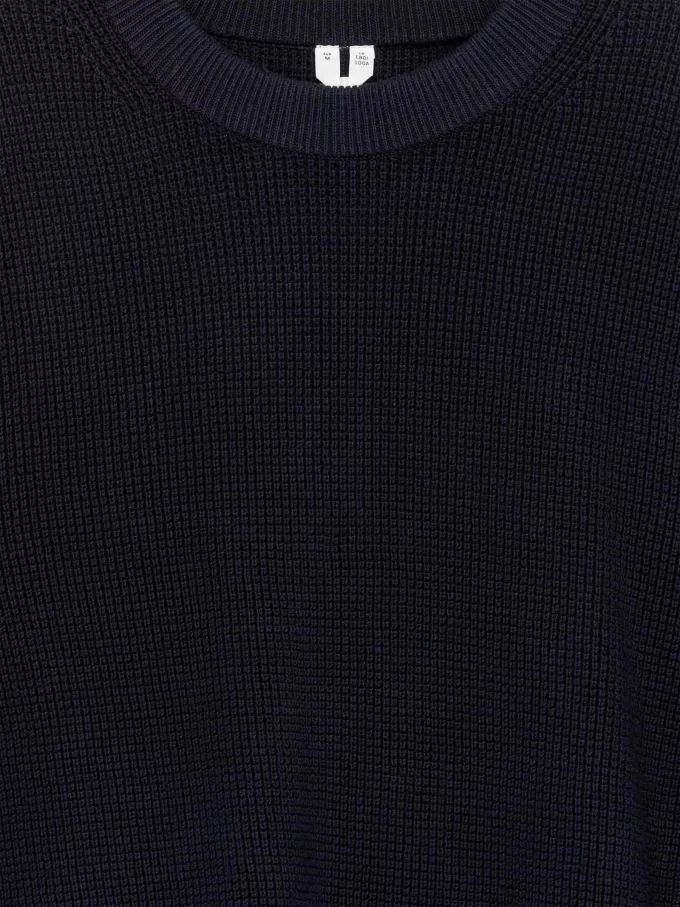 Vaffelstrikket trøje