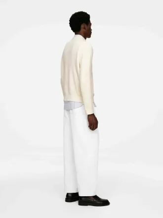 Vaffelstrikket trøje Vaffelstrikket trøje