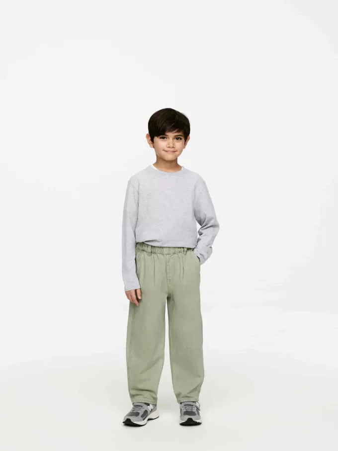 Vaskede denimbukser Vaskede denimbukser