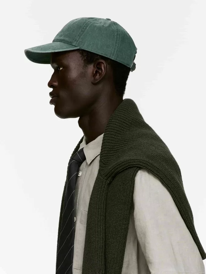 Vasket bomuldshætte