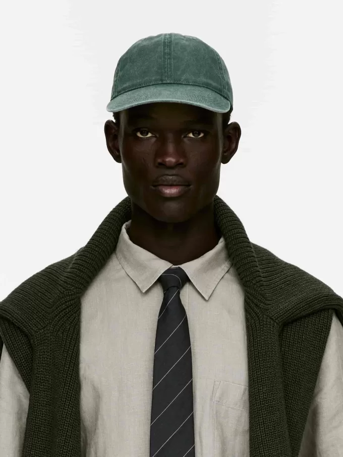 Vasket bomuldshætte