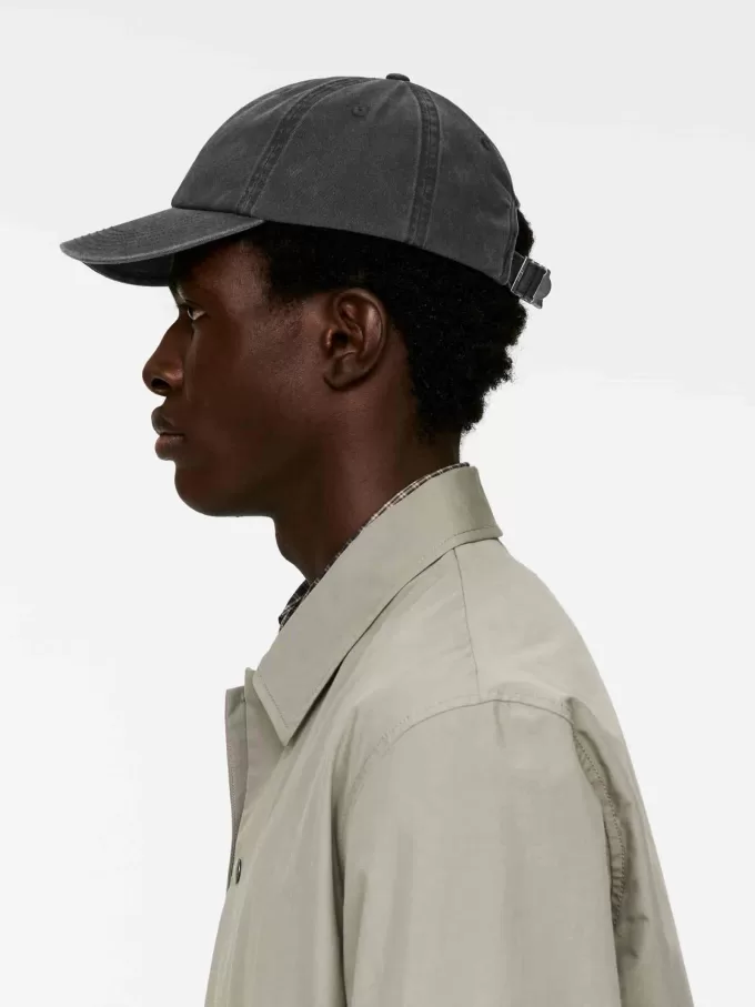 Vasket bomuldshætte Vasket bomuldshætte